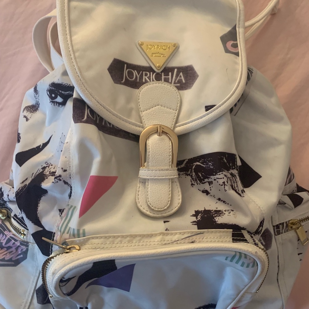 Joyrich newsletter backpack